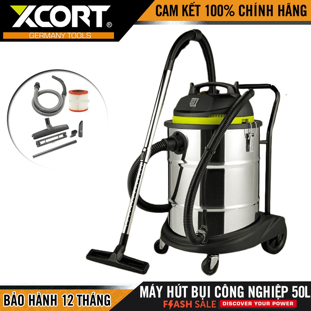 Máy hút bụi - Máy hút bụi công nghiệp 50L - Hút cực khỏe