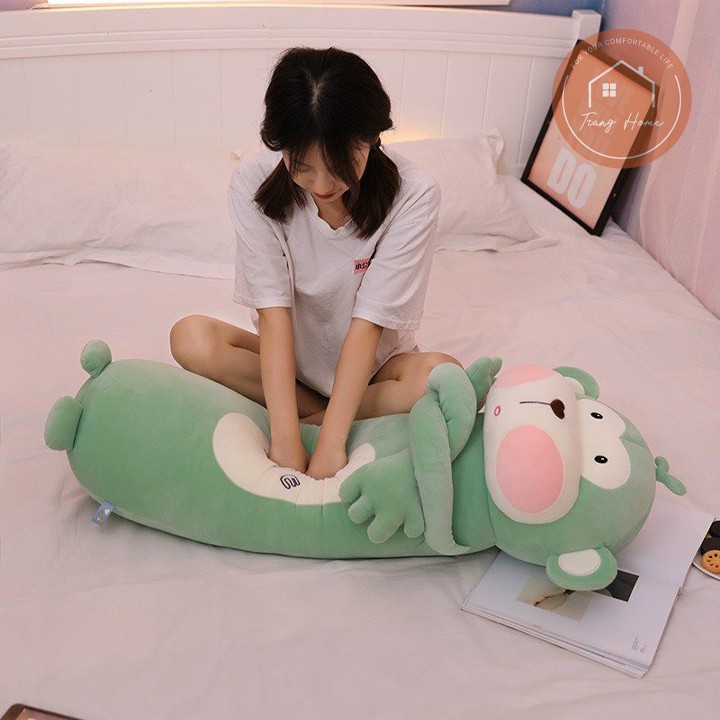 THÚ NHỒI BÔNG KHỈ CON ĐÁNG YÊU - GỐI ÔM KHỈ CON