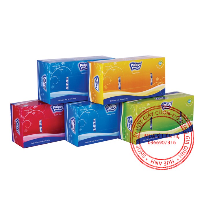 Giấy rút Pulpy hộp siêu mềm mịn dai