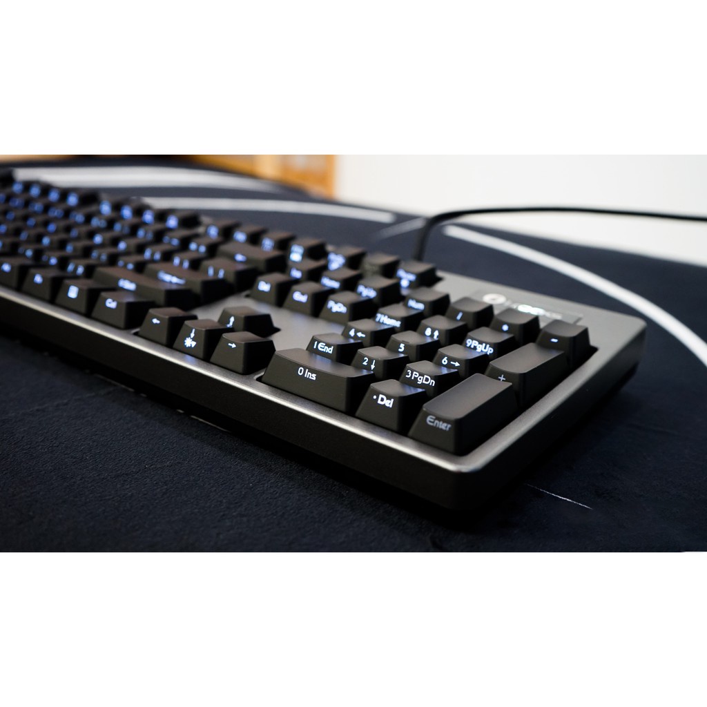 Bàn phím cơ chơi game có dây I-Rock K68M - Cherry Blue Switch - Led trắng - Bảo hành 12 tháng