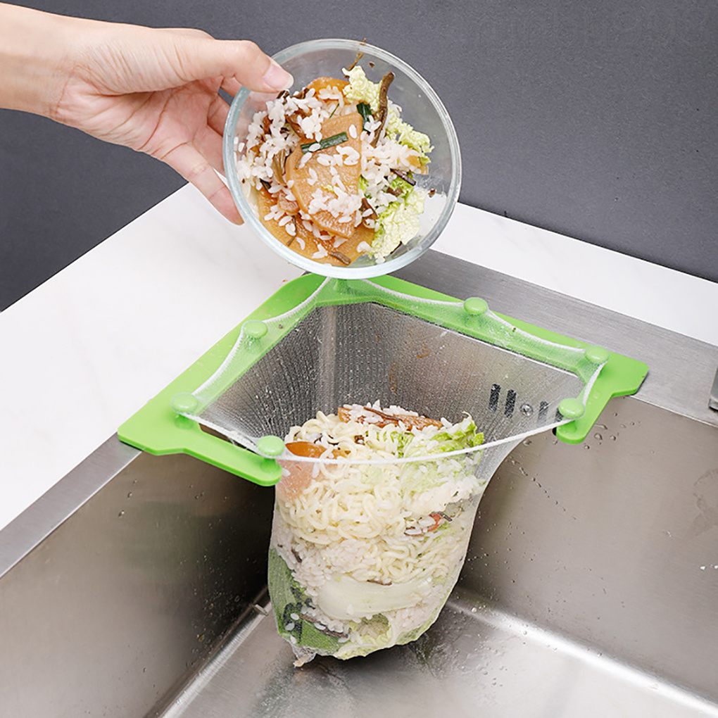 Giỏ Lưới Đựng Rác Gắn Bồn Rửa Chén Separating Food Waste Runbu998