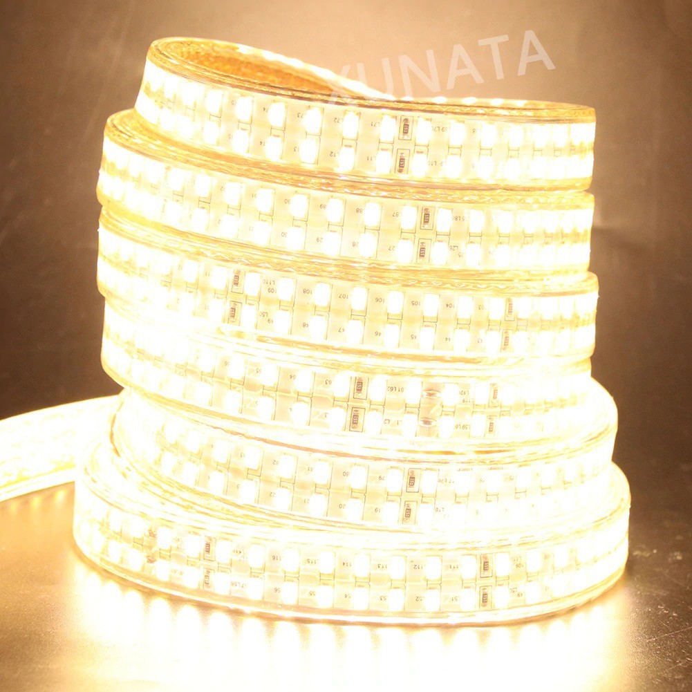 10M Dây Đèn Led Trang Trí RGB 2835 Bóng Led Siêu Sáng Chống Nước - Đèn Trang Trí Ngoài Trời Quấn Cây Hắt Trần