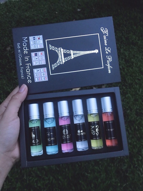 SET 6 CHAI NƯỚC HOA LĂN SIÊU THƠM | Thế Giới Skin Care