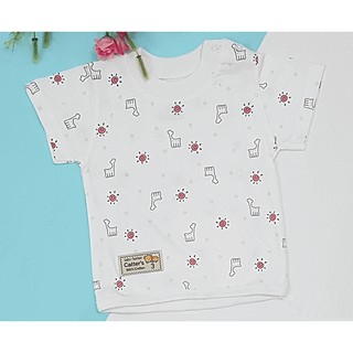 Áo Cộc Carter Cài Vai/Cúc giữa Cho Bé vải cotton mềm, giữ ấm cổ cho bé khi nằm phòng điều hòa