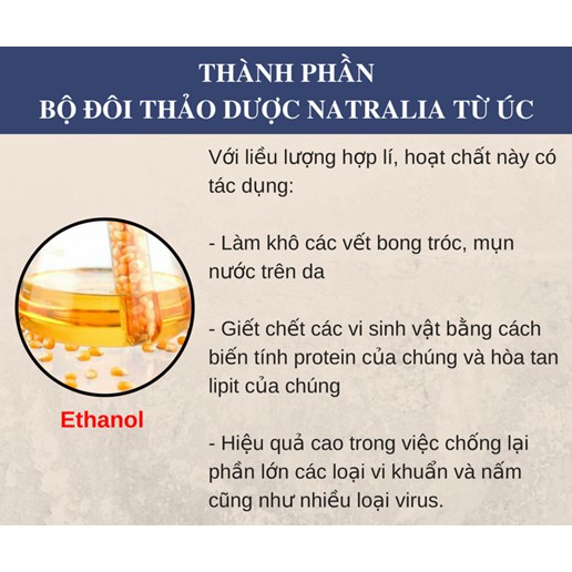 Kem bôi chàm da, vảy nến, á sừng, tổ đỉa Natralia Úc 56 gr