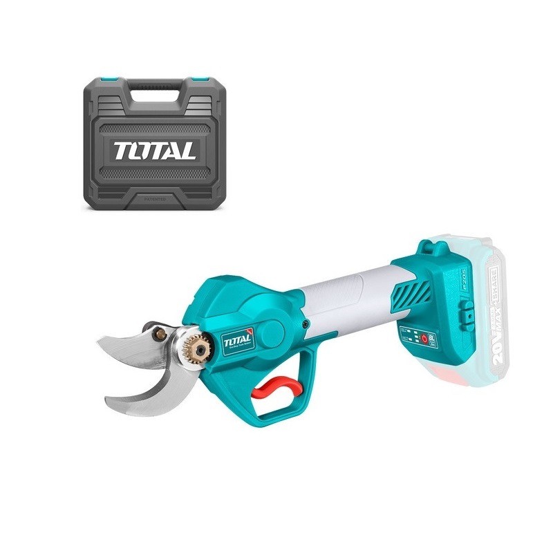 Kéo tỉa cây, hàng rào, máy cắt cành dùng pin sạc 20V TOTAL TSSLI2001 Brushless motor