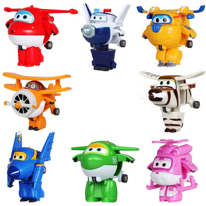 Super wings Đội bay siêu đẳng mô hình Máy bay mini Dizzy Lốc Xoáy