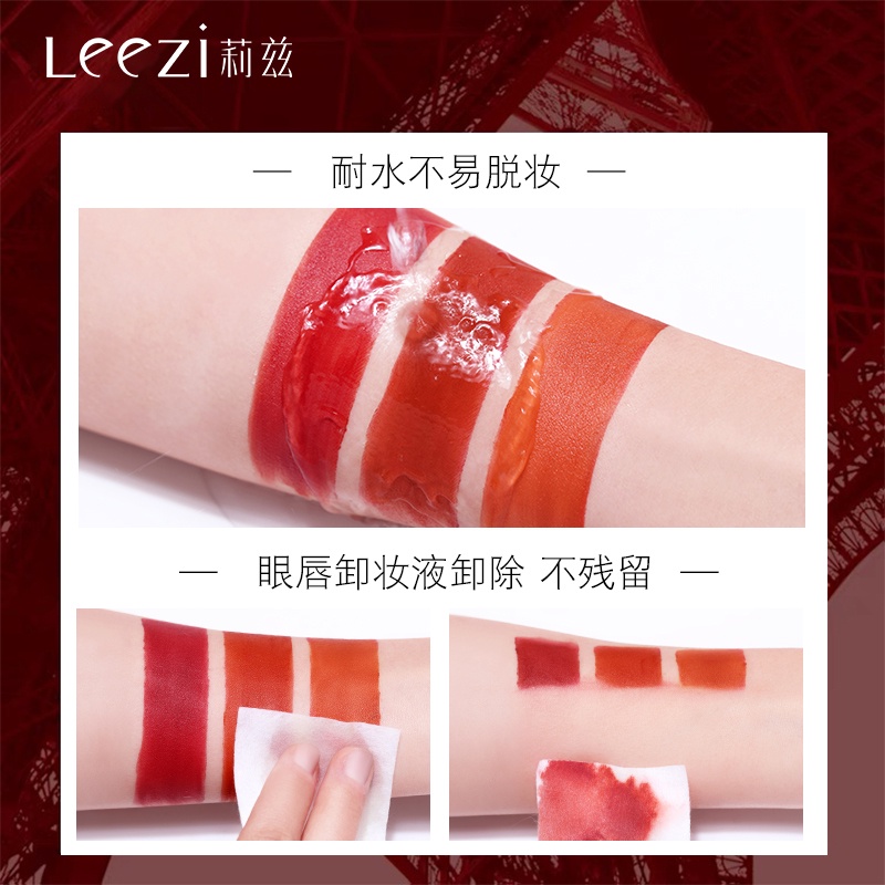 Son Môi Leezi Chống Thấm Nước Lâu Trôi 3 Màu Sắc Lựa Chọn Cho Nữ NO.5479