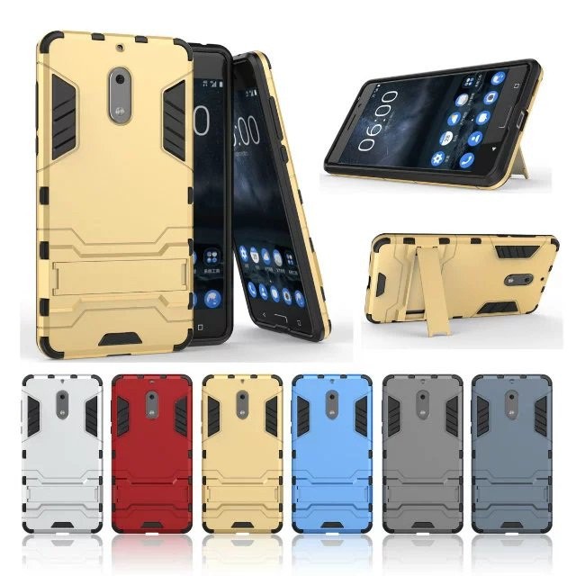 Ốp lưng chống sốc iron man Nokia 6