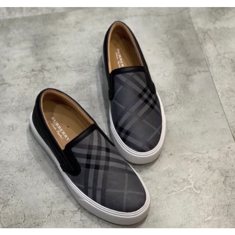 Giầy lười slip on BBR thời trang nam có hoạ tiết chìm, Giầy sục nam phong cách trẻ trung btshop từ 38 đến 42