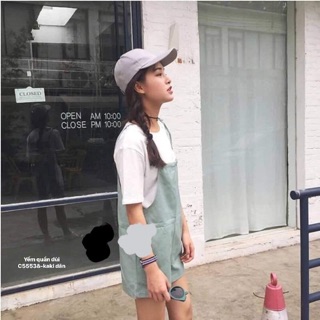 Yếm đùi kaki dãn (C)