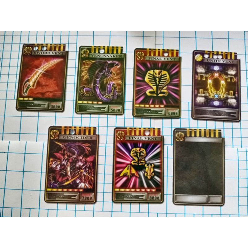 Thẻ Kamen raider Ryuki (Bộ giữa Ouja)