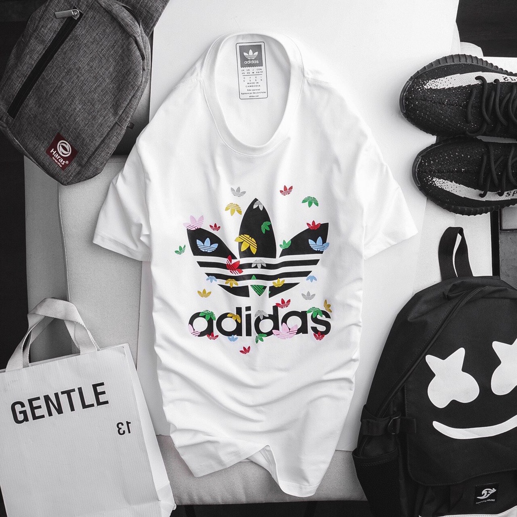 Áo Thun Adidas Nam Nữ Chính Hãng 100% Cotton Mẫu 11
