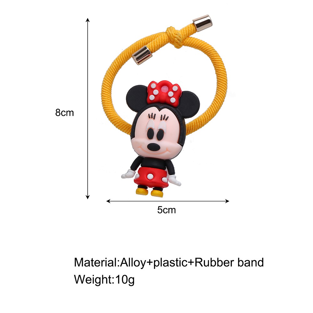 Dây cột tóc hình hoạt hình Mickey thời trang dễ thương cho nữ