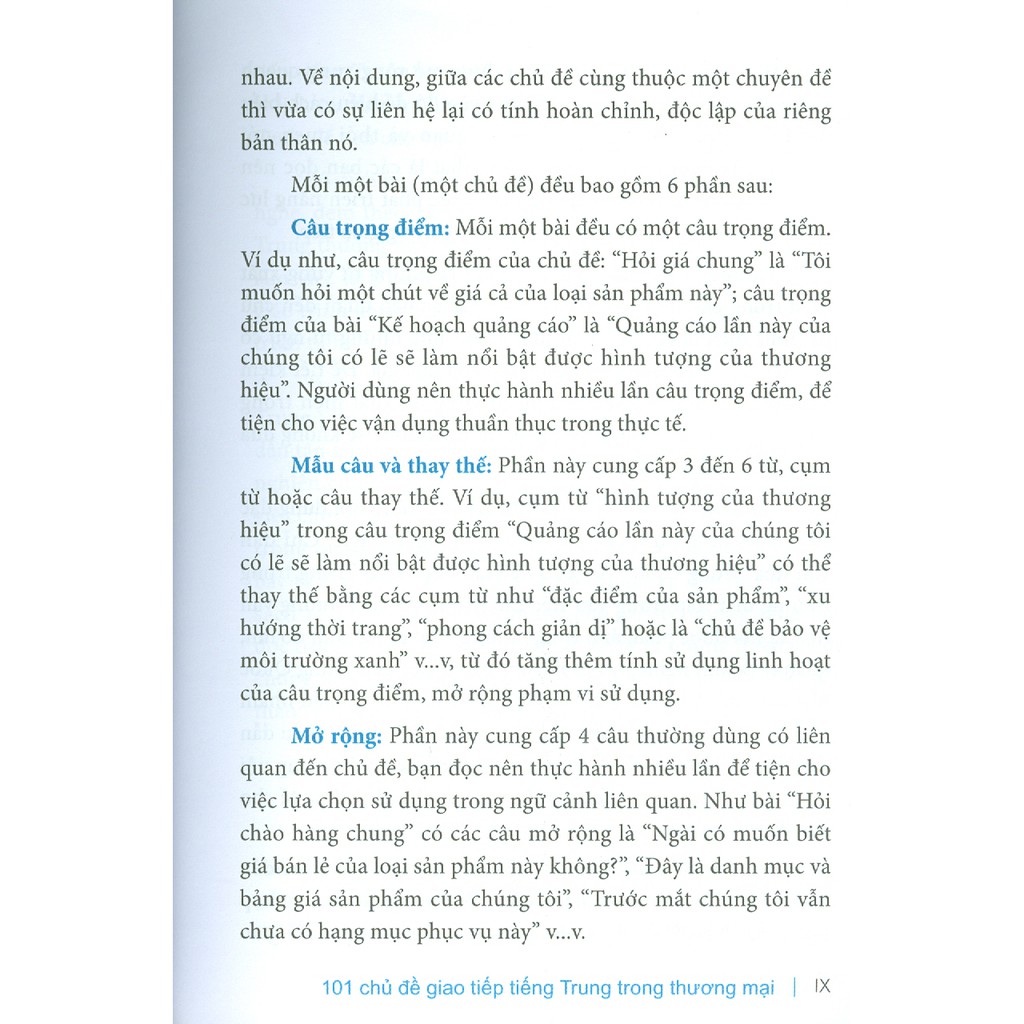 Sách - 101 Chủ Đề Giao Tiếp Tiếng Trung Trong Thương Mại