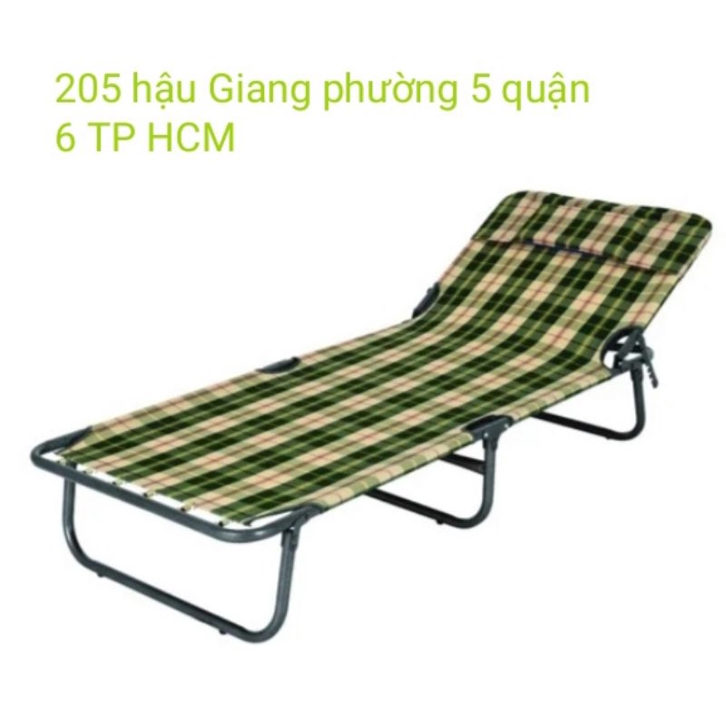 [ Giảm giá 25%] Giường vải có nệm gối đầu  kèm theo cao cấp loại 1