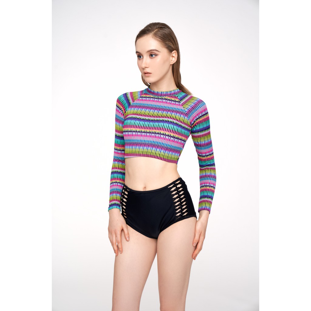 BIKINI PASSPORT - Áo bơi lẻ tay dài Basic - Mix BS202_XX | BigBuy360 - bigbuy360.vn