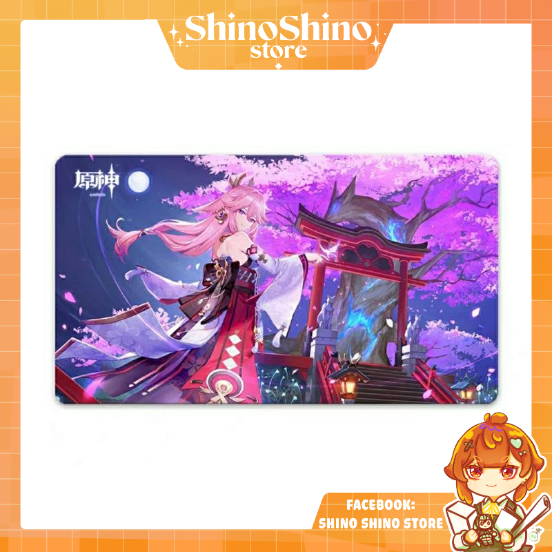 [có sẵn] thảm lót chuột bàn phím Genshin Impact chính hãng từ official shop
