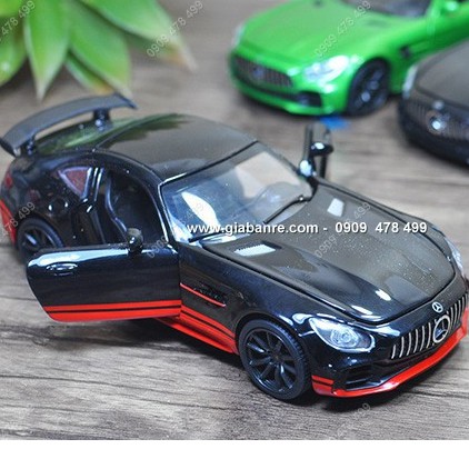 Xe Mô Hình Kim Loại Mercedes Amg Gt Tỉ Lệ 1/32 - Miniauto – Nhiều Màu - 9822des