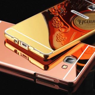 ỐP LƯNG SAMSUNG GALAXY J7 PRIME MẠ VÀNG TRÁNG GƯƠNG