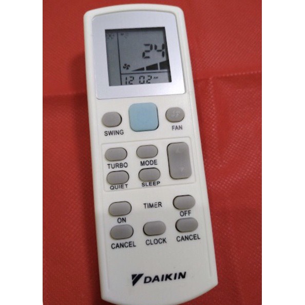 REMOTE ĐIỀU KHIỂN MÁY LẠNH ĐIỀU HOÀ DAIKIN NÚT XANH
