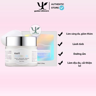 Kem dưỡng trắng Klairs Freshly Juiced Vitamin E Mask 90ml