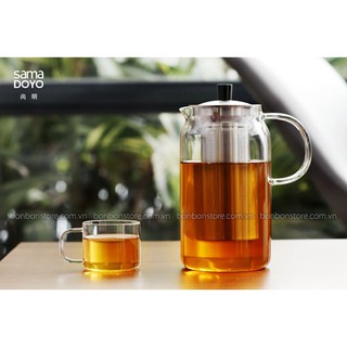 (S-046) BÌNH THỦY TINH SAMADOYO
