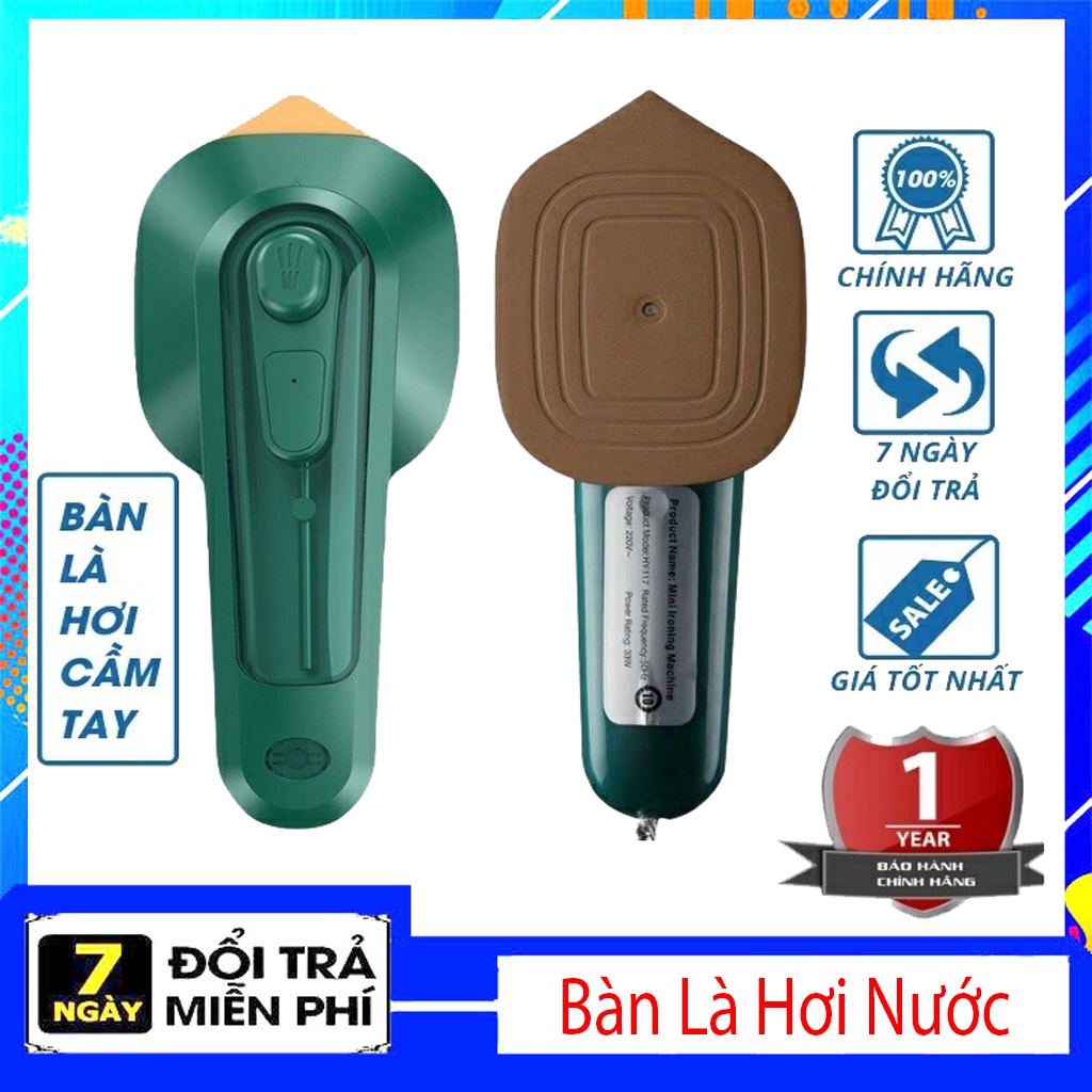 Bàn Là Hơi Nước Cầm Tay Mini , Bàn ủi hơi nước công suất 33W mẫu mới 2021