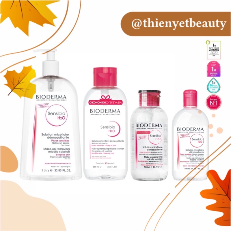  850ML- Nước tẩy trang dành cho da nhạy cảm