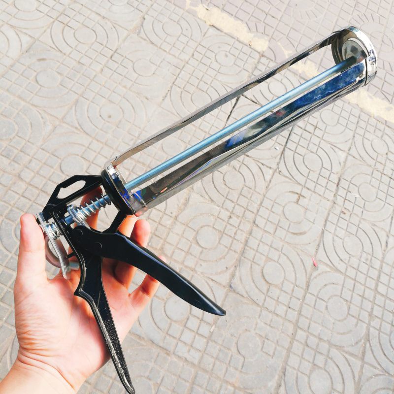 Súng bắn keo Silicon bằng Inox Chống gỉ- Loại Tốt
