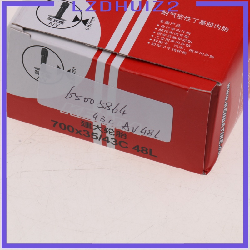 Van Xe Đạp Les Fleurs 2xPresta / Schrader 700X35 / 43C AV 48mm