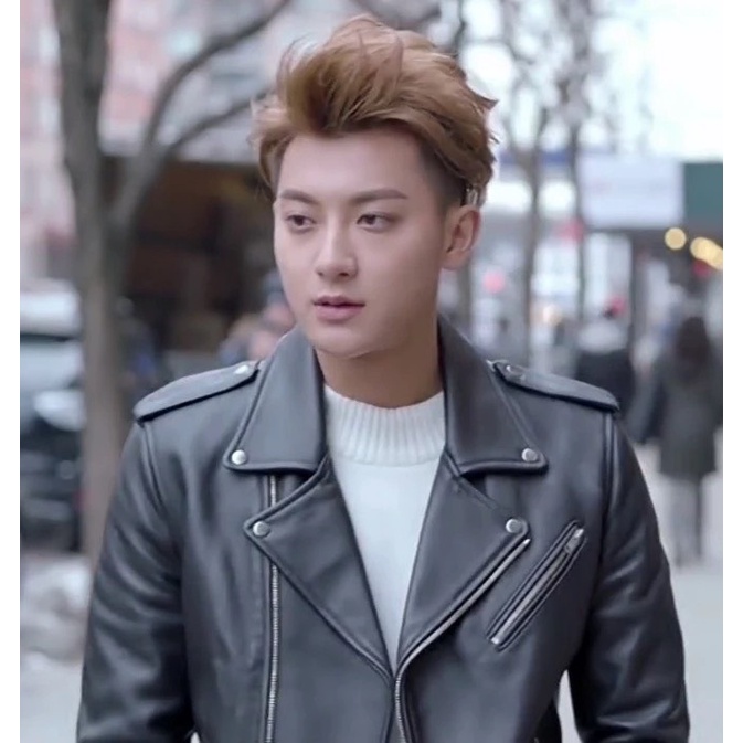 Áo da nam cao cấp biker 2022