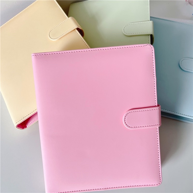 ❌ĐỌC KĨ MÔ TẢ❌  BINDER DA A5 PASTEL 6 CÒNG
