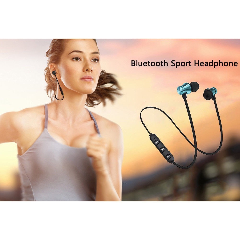 PDD Wireless Bluetooth 4.2 Magnetic / Premium Stereo Bluetooth In-Ear Headset