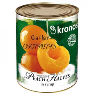 Đào Ngâm Kronos 820gram