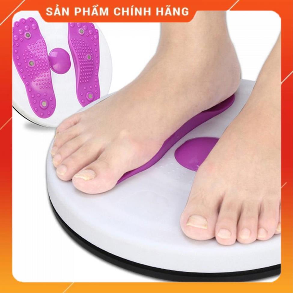 Đĩa xoay eo 360 độ tập thể dục hình bàn chân