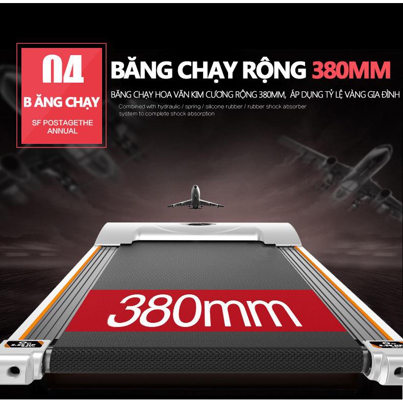 SP11 Máy chạy bộ điện SP11 gia đình thông minh mã lực 2.0 hệ thống thông minh, tiết kiệm không gian