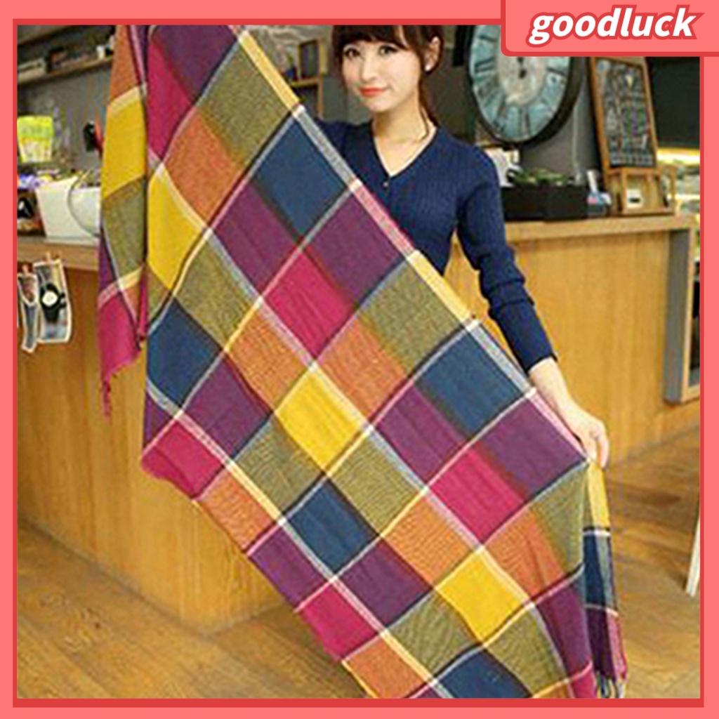Khăn Choàng Nữ, Dài, Rộng, Ấm Áp, Thời Trang Mùa Đông