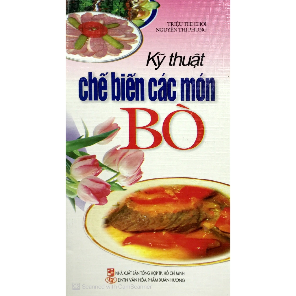 Sách - Kỹ Thuật Chế Biến Các Món Bò