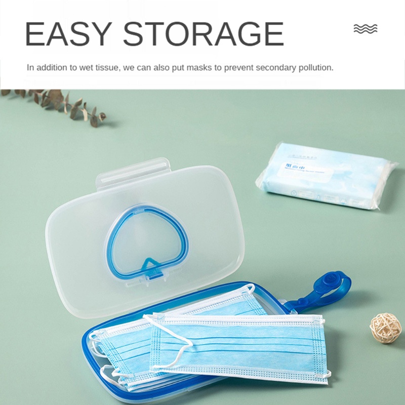 Hộp Đựng Khăn Giấy Ướt Có Thể Tái Sử Dụng Cho Bé