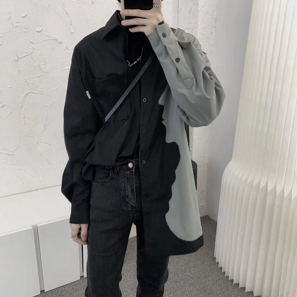 Áo Sơ Mi Dài Tay Dễ Phối Đồ Thời Trang Mùa Xuân Dành Cho Nam Size M-2XL