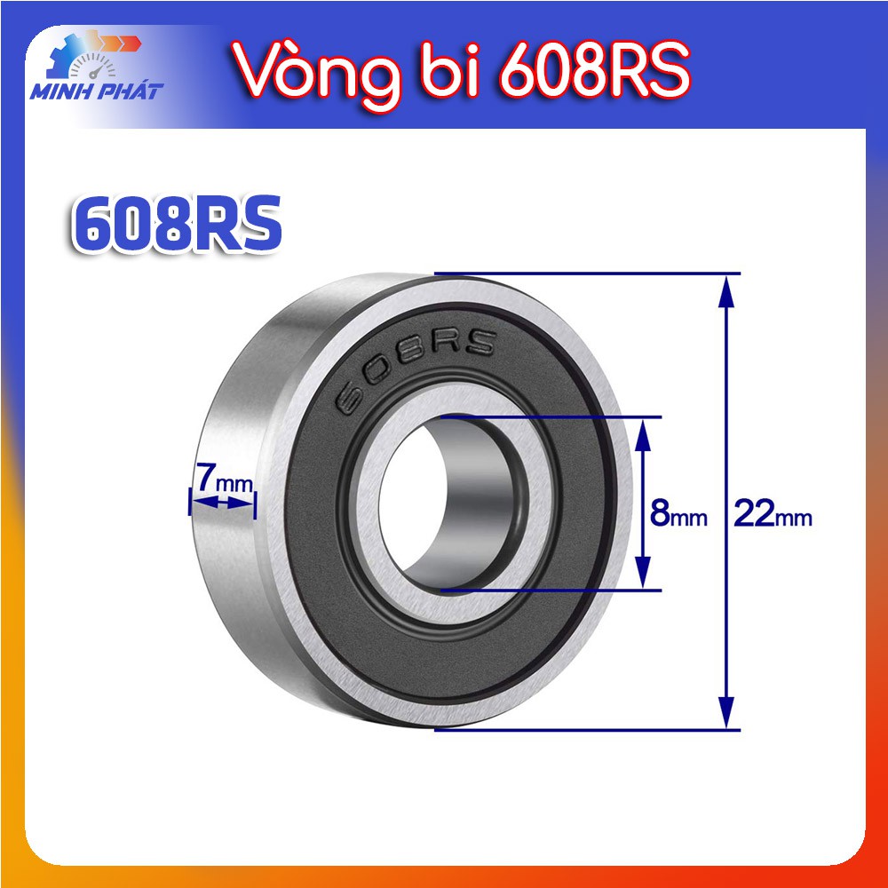 Vòng bi 608RS động cơ tốc độ cao hàng chất lượng