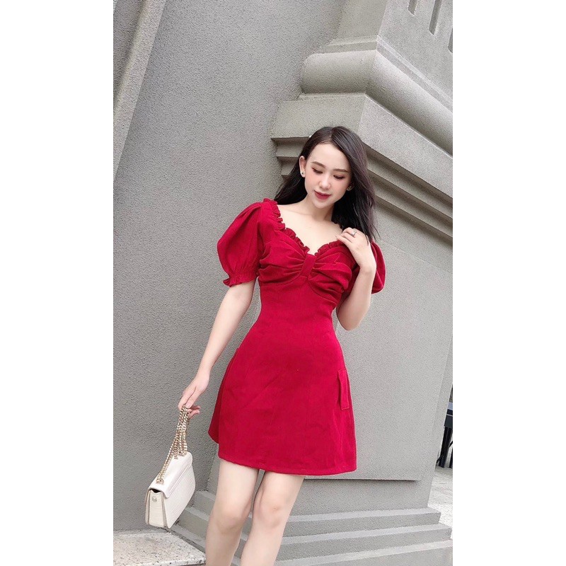 [ SIÊU SALE 4.4] VÁY TAY BỒNG CỔ NƠ | BigBuy360 - bigbuy360.vn