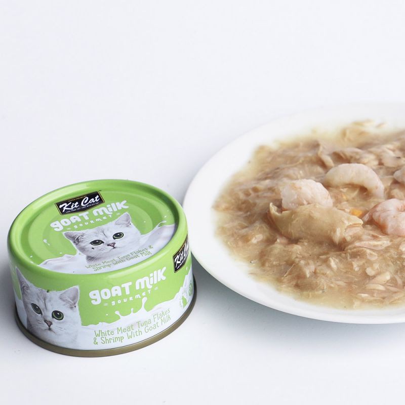[COMBO] Pate cho mèo KITCAT SỮA DÊ 70gr