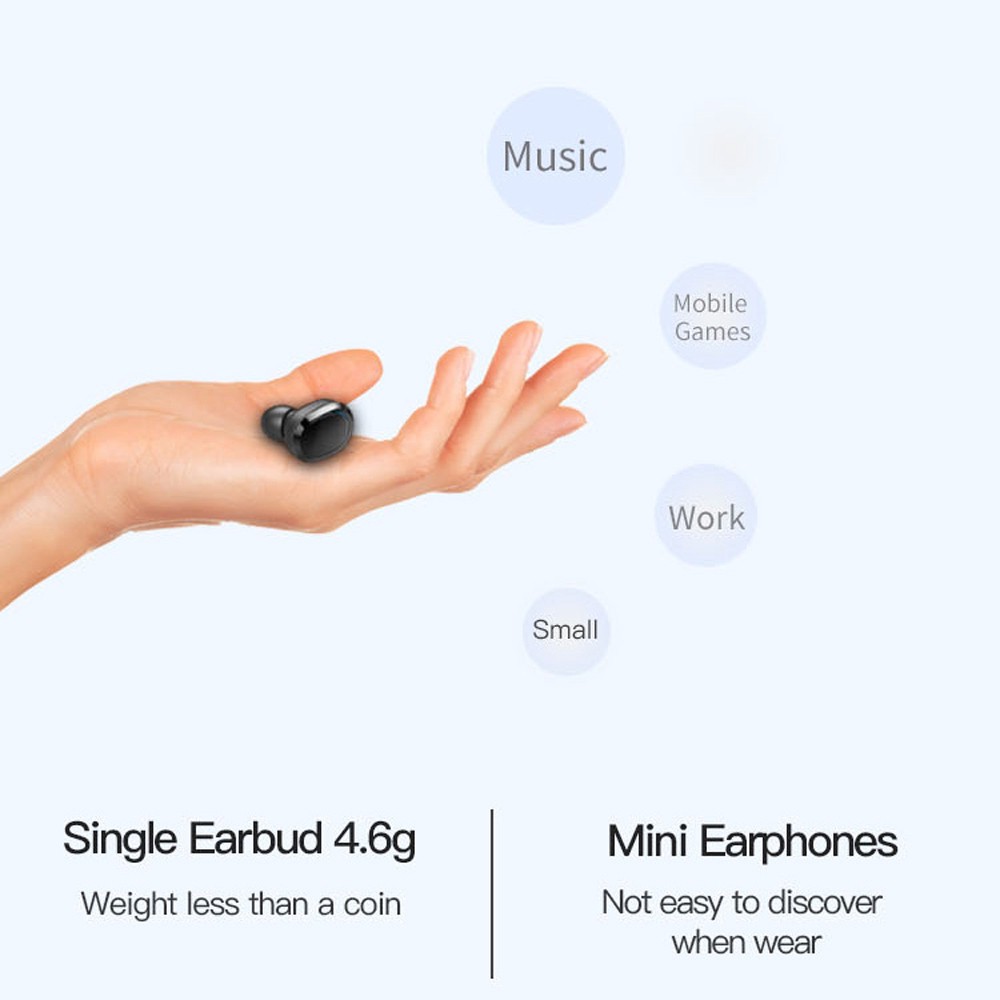 Tai Nghe Bluetooth Không Dây Mini Tws T12 V4.1