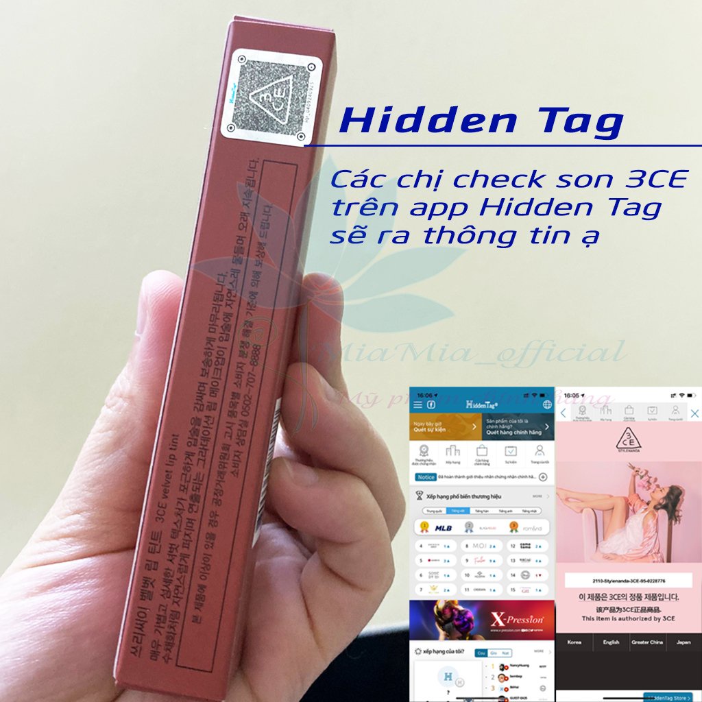 Son 3CE Blur Water Tint MORE PEACH [MÀU MỚI NHẤT] - MÀU CAM ĐÀO BỀN MÀU LÂU TRÔI [CHÍNH HÃNG CHECK HIDDEN TAG]