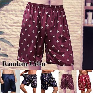 Bộ Đồ Ngủ Vải Lụa Satin Thoáng Mát Cho Nam