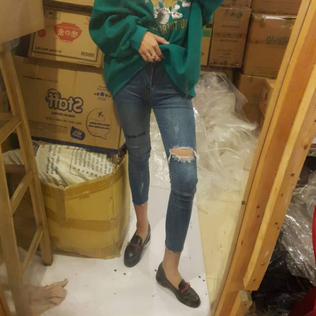 Quần bò 80k