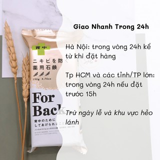 Xà Phòng Trị Mụn Lưng Pelican For Back Medicated Soap