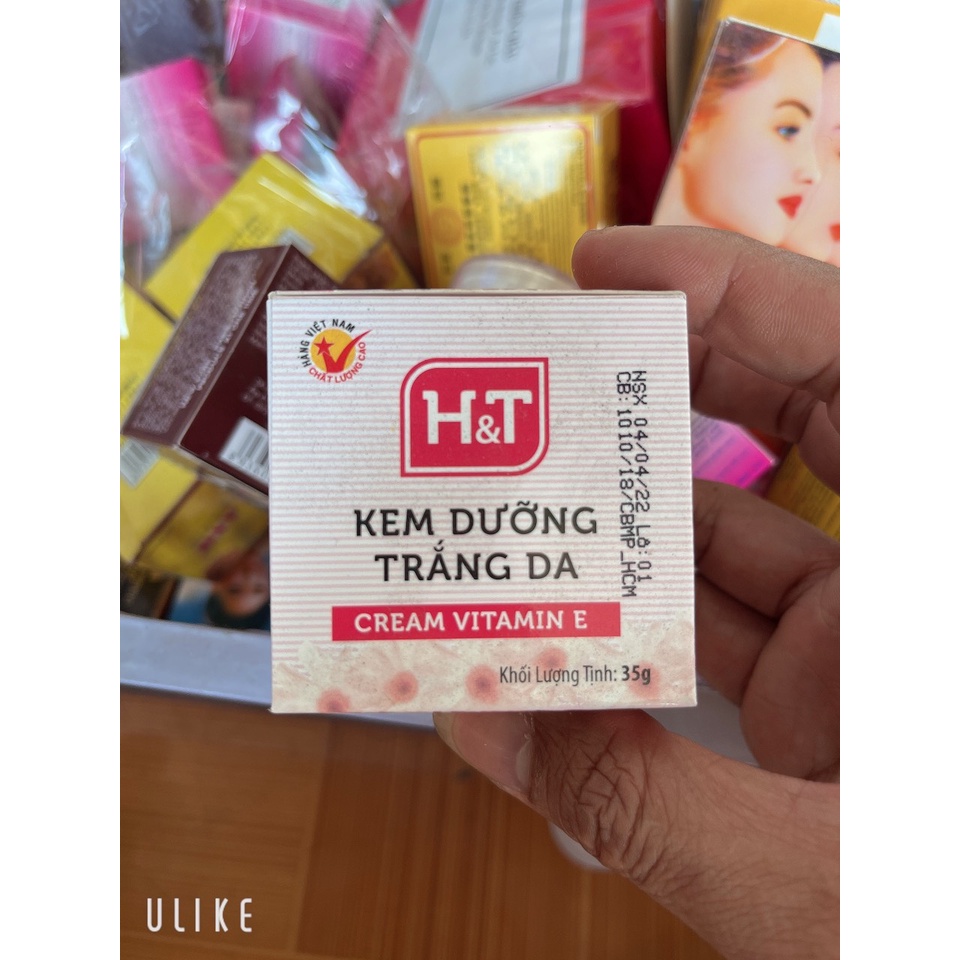 Kem Dưỡng Trắng Da H&T
